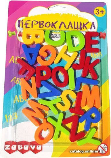 

Развивающая игра Забава Магнитные символы. Английский Алфавит 30103