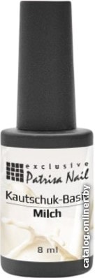 

Основа Patrisa Nail Каучуковая для гель-лака молочная 8 мл