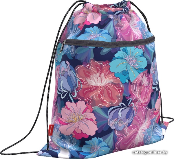 

Мешок для обуви Erich Krause 50x41 Peony (с карманом на молнии) 52136