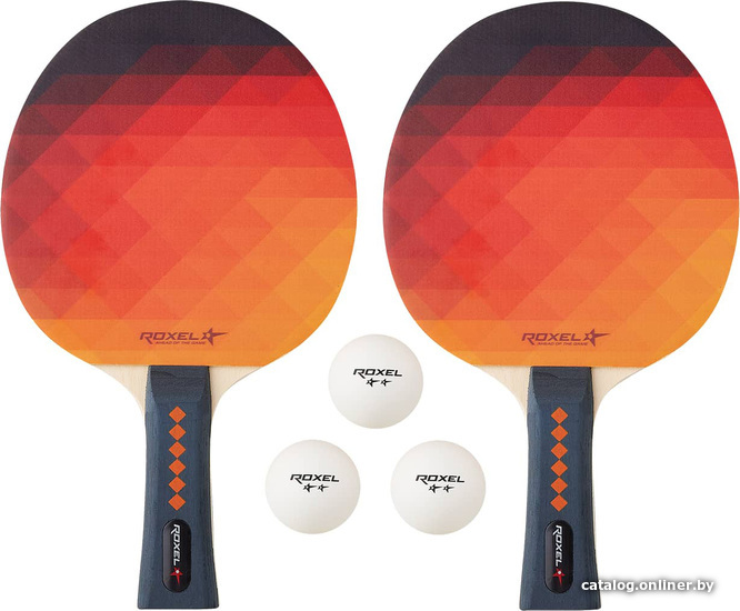 

Набор для настольного тенниса Roxel Hobby Colour Burst Set