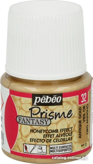 

Краска для стекла и керамики PEBEO Fantasy Prisme 166032 (45 мл, античное золото)
