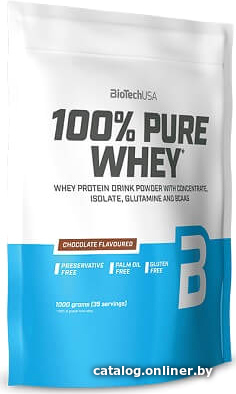 

Протеин BioTech USA 100% Pure Whey (бисквит, 1000 г)