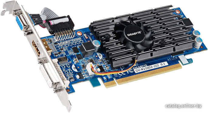 

Видеокарта Gigabyte GeForce 210 1024MB DDR3 (GV-N210D3-1GI)