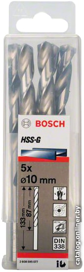 

Набор оснастки Bosch 2608595077 (5 предметов)