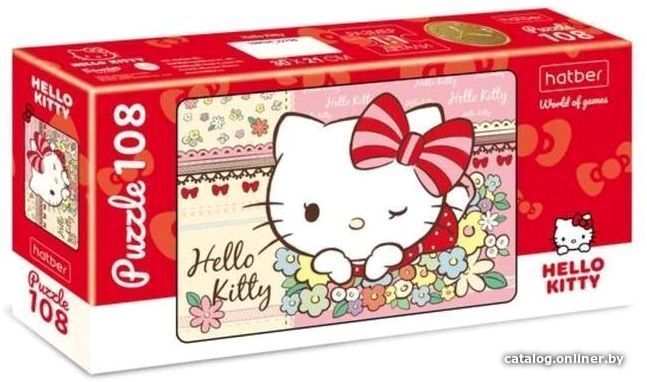 

Пазл Hatber Mini Hello Kitty 108ПЗ4_22706