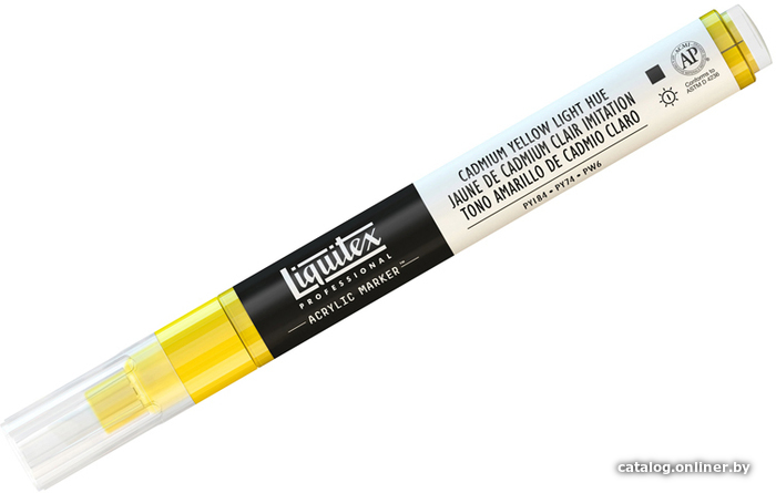 

Маркер художественный Liquitex Paint Marker Fine 4620159 (2 мм, кадмий желтый средний имит.)
