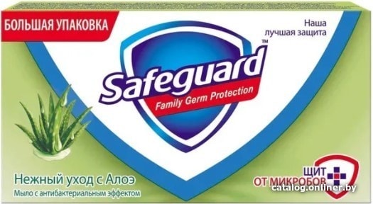 

Safeguard Мыло нежный уход с алоэ 125 г