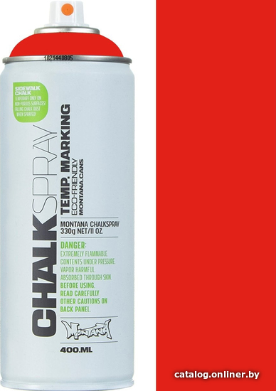 

Краска Montana Chalk CH 3000 376115 0.4 л (красный)