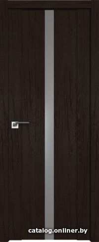 

Межкомнатная дверь ProfilDoors 2.04XN 70x200 (дарк браун, стекло lacobel серебряный лак)