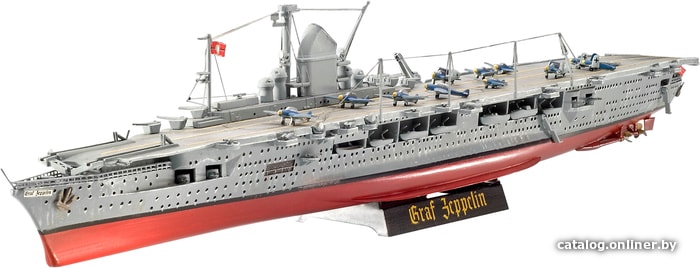 

Сборная модель Revell 05164 Немецкий авианосец GRAF ZEPPELIN