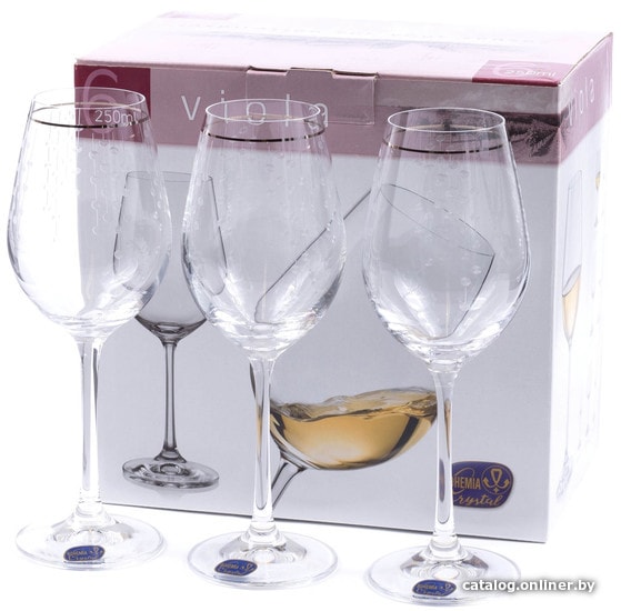 

Набор бокалов для вина Bohemia Crystal Viola 40729/Q9103/250