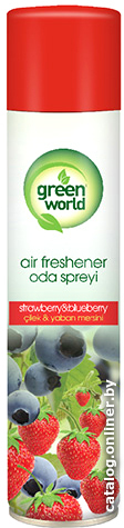 

Освежитель воздуха Green World Клубника & Черника (300 мл)