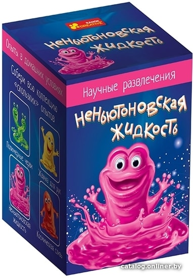

Набор для опытов Ranok-Creative Неньютоновская жидкость (гофра) 12132020Р