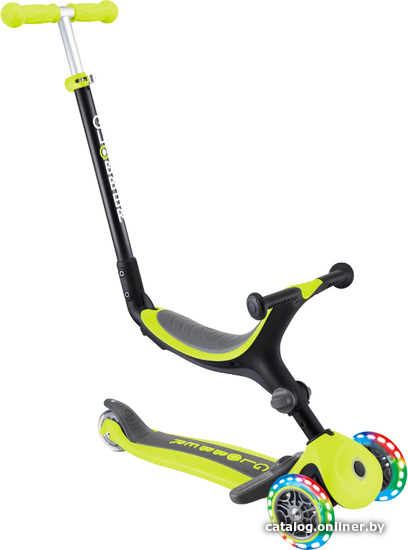 

Трехколесный самокат Globber Go Up Foldable Plus Light (зеленый)