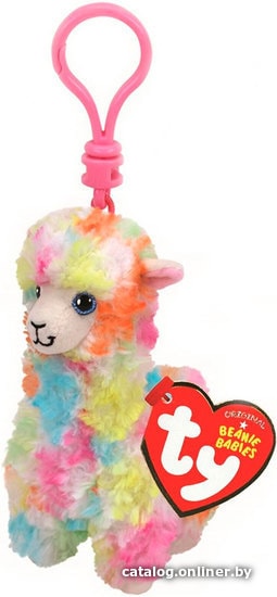

Игрушка-брелок Ty Beanie Babies Лама Lola 36601