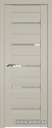 

Межкомнатная дверь ProfilDoors Модерн 48U 60x200 (шеллгрей/стекло дождь белый)