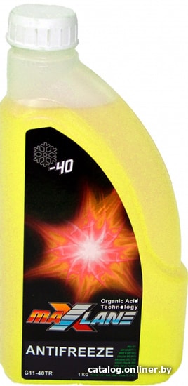

Антифриз MaxLane G11-40TR желтый 1кг