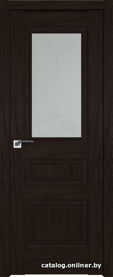 

Межкомнатная дверь ProfilDoors 2.39XN 90x200 (дарк браун, стекло франческа кристалл)