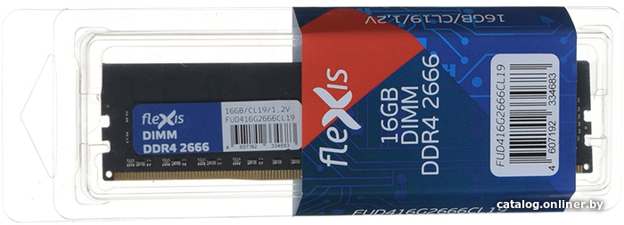 

Оперативная память Flexis 16ГБ DDR4 2400 МГц FUD416G2666CL19