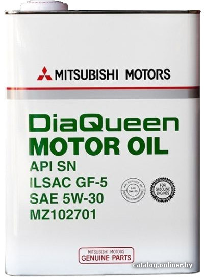 

Моторное масло Mitsubishi DiaQueen SN 5W-30 (MZ102701) 4л