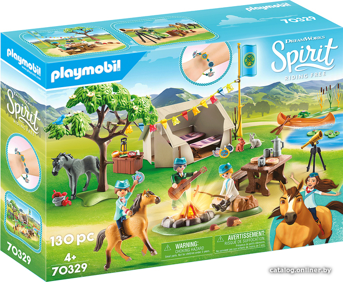 

Конструктор Playmobil PM70329 Летний лагерь
