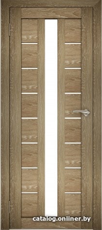 

Межкомнатная дверь Юни Амати 17 90x200 (дуб шале-натуральный/матовое стекло)