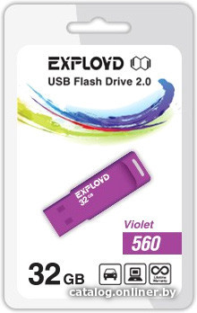 

USB Flash Exployd 560 32GB (фиолетовый) [EX-32GB-560-Violet]