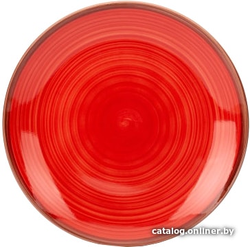 

Тарелка обеденная Fioretta Wood Red TDP490