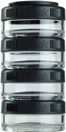 

Набор контейнеров Blender Bottle GoStak Tritan BB-G40-BLACK