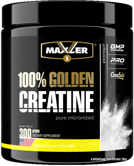 

Моногидрат креатина Maxler Golden Micronized Creatine (300 г)
