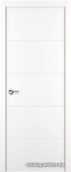 

Межкомнатная дверь Юркас Art Lite Groove ДГ 80x200 (белая эмаль)