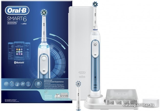 

Электрическая зубная щетка Oral-B Smart 6 6000N D700.525.5XP