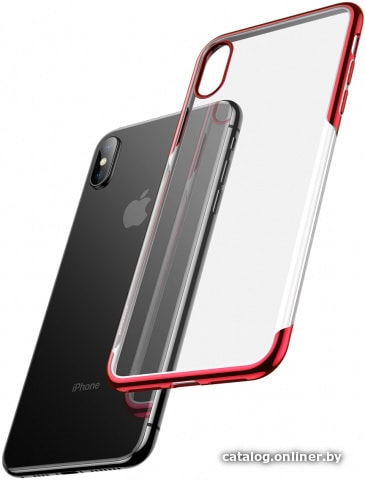 

Чехол для телефона Baseus Shining для iPhone Xs Max (красный)