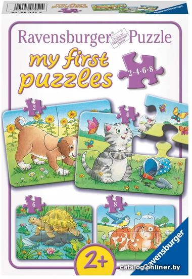 

Мозаика/пазл Ravensburger Милые животные R06951 (20 эл)
