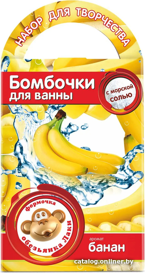 

Набор для опытов Аромафабрика Бомбочки для ванны Обезьянка Лаки С0718