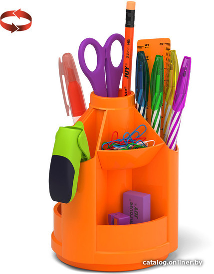 

Органайзер настольный Erich Krause Mini Desk, Neon Solid 53229 (оранжевый)