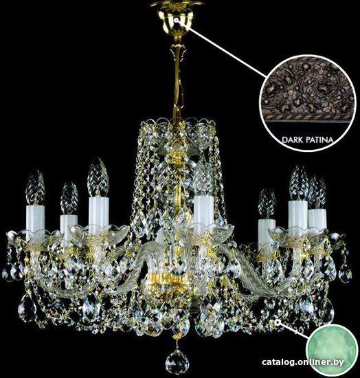 

Подвесная люстра ArtGlass Tatana Viii. Dark Patina Ce - 5005