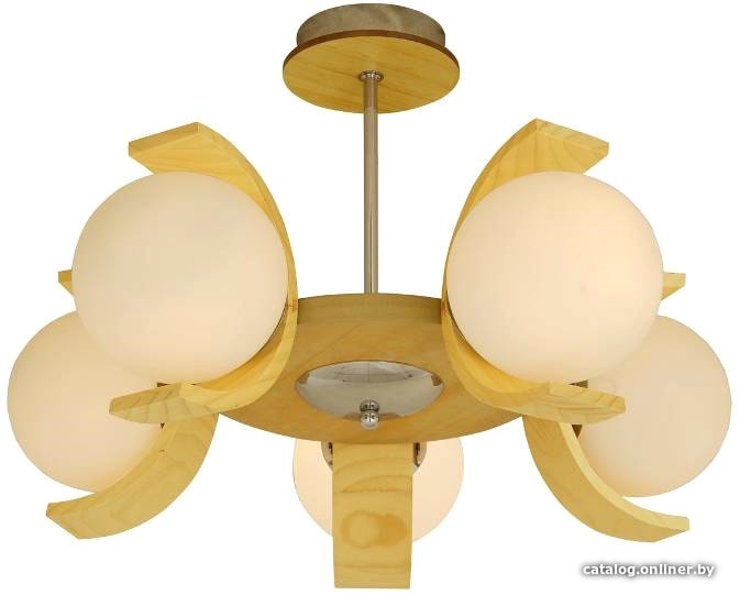 

Припотолочная люстра Sfera-sveta 85391/5B WOOD+CH