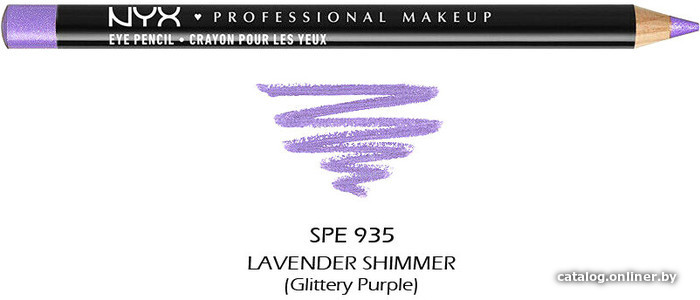 

Карандаш для глаз NYX Slim Eye Pencil (935 Lavender Shimmer) 1 г