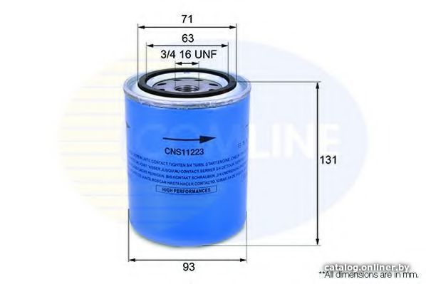 

Масляный фильтр Comline CNS11223