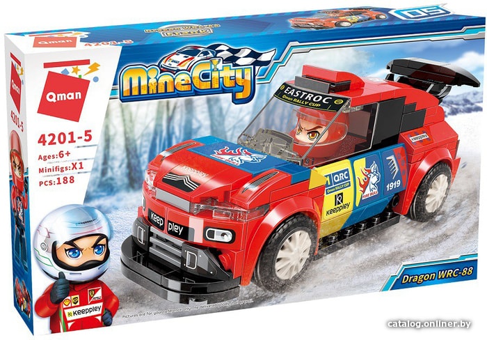 

Конструктор Qman MineCity 4201-5 Dragon WRC-88