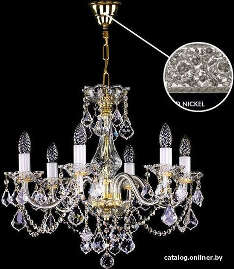 

Подвесная люстра ArtGlass Tiffani Vi. Nickel Ce