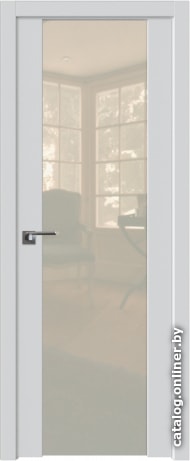 

Межкомнатная дверь ProfilDoors 110U 70x200 (аляска, стекло lacobel перламутровый лак)