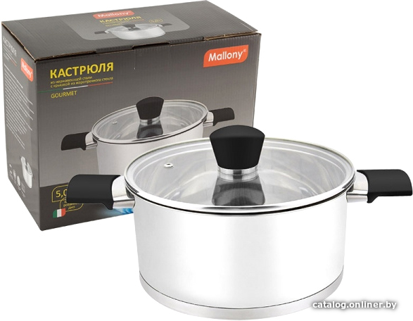

Кастрюля Mallony Gourmet 007961