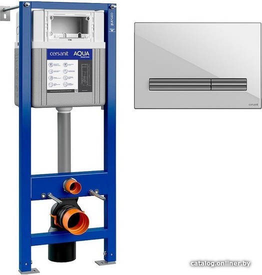 

Инсталляция для унитаза Cersanit Aqua Smart M 40 63475 + P-BU-PIL/Whg/Gl