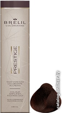 

Крем-краска для волос Brelil Professional Colorianne Prestige 7/35 коричневый блонд