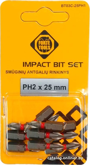 

Набор бит Forte Tools 51357197 (10 предметов)