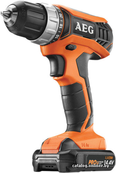 

Дрель-шуруповерт AEG Powertools BS 14G3 LI-152C 4935451092 (с 2-мя АКБ 1.5 Ah)