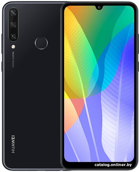 

Смартфон Huawei Y6p MED-LX9N 3GB/64GB (полночный черный)