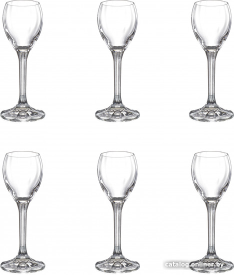 

Набор рюмок Bohemia Crystal Magnolia 40934/8/60 (6 шт)